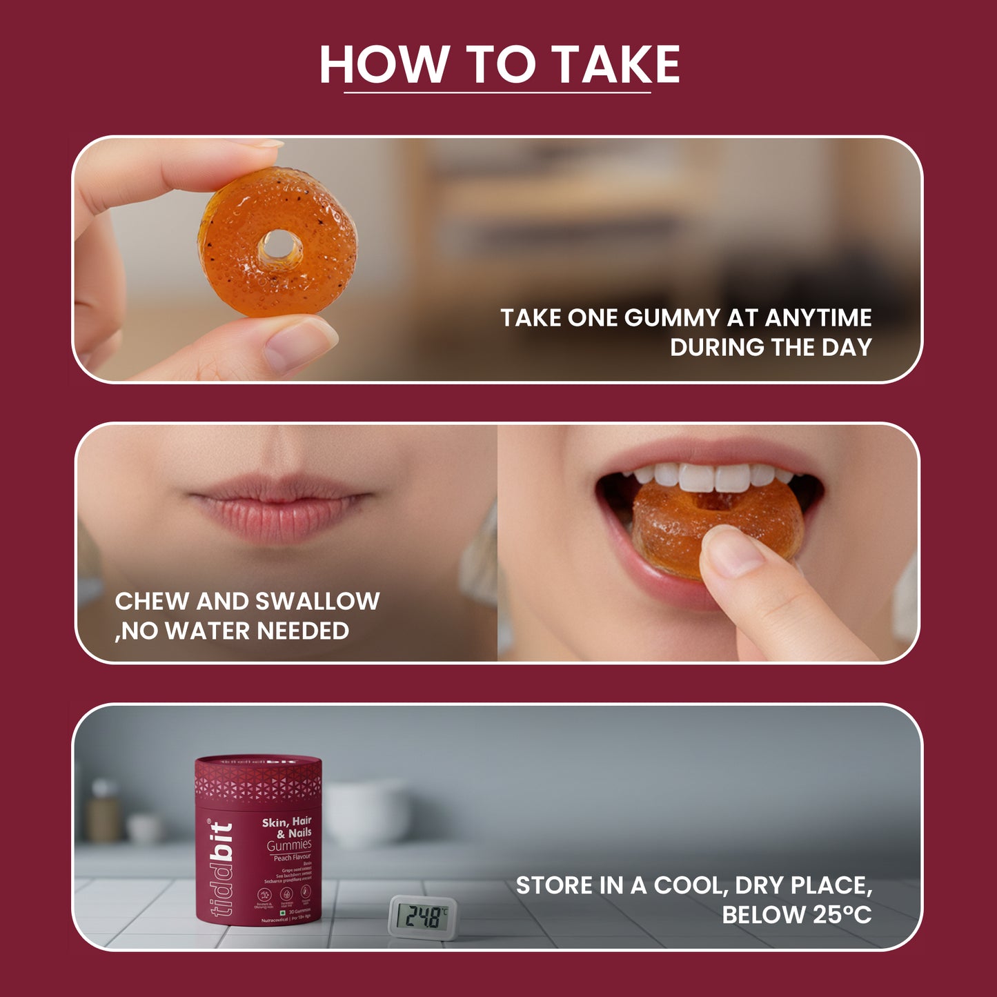 Skin, Hair & Nails Gummies