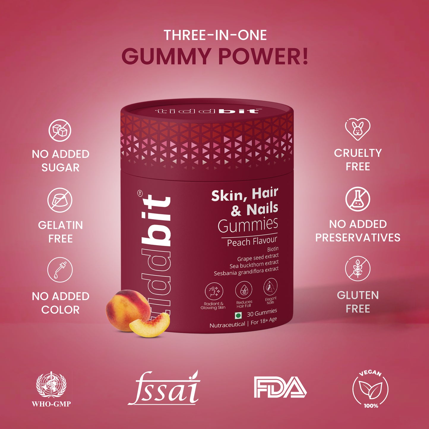 Skin, Hair & Nails Gummies