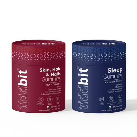 Skin, Hair & Nail  + Sleep Gummies - Combo Pack