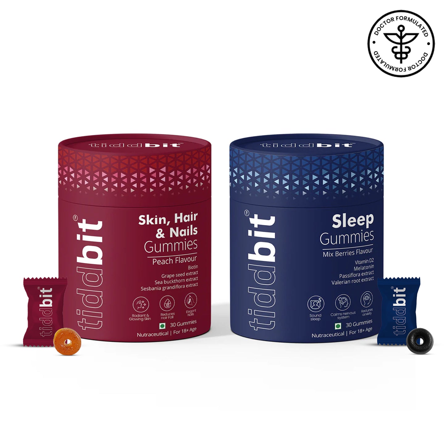Skin, Hair & Nail  + Sleep Gummies - Combo Pack